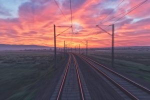 I tramonti dell'Europa in treno